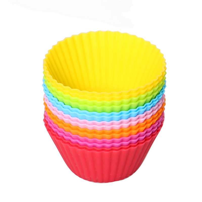 24-pack Reusable Silicone Baking Cups