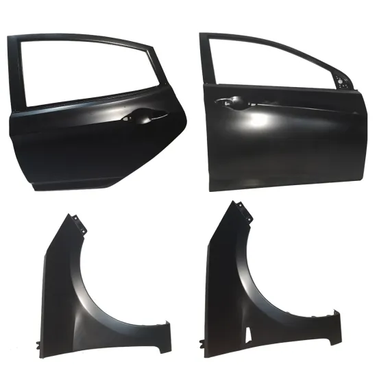 Auto Side Wing Door Panel Front Rear for Hyundai Accent Blue 2012