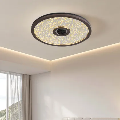 Energy Saving LED Ceiling Light - Aluminum Acrylic Surface Mounted 34w Round Office Lighting
