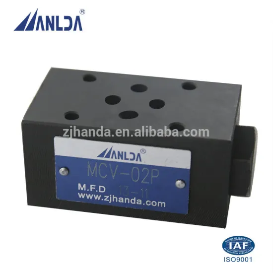 Hot sales MCV-02P check valve