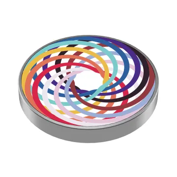 Anti-Stress Decompression Desk Toy: Copper Kinetic Hand Spinner for Relief and Focus - Ideal for Autism and ADHD