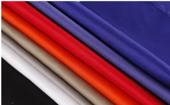 90% polyester 10% cotton dyed twill fabric