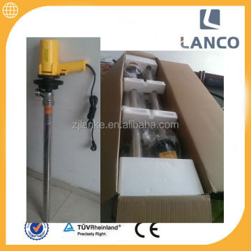 Electric oil barrel pump pvdf drum pump