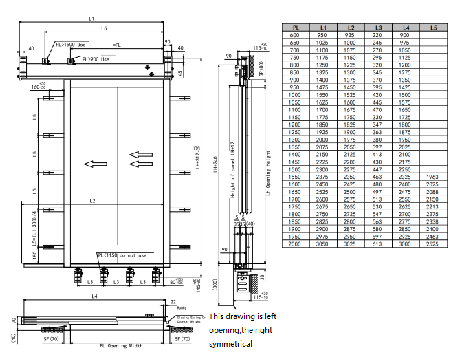 SIDE LANDING 2PANEL MS120-102