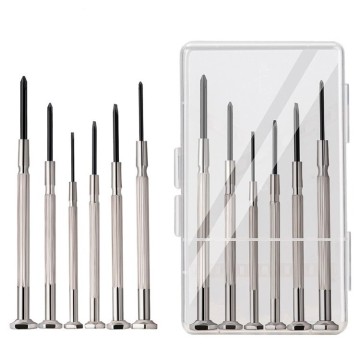 Small Metal Precision Screwdriver Set for Watches and Clocks