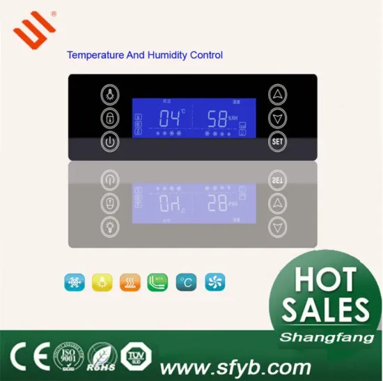 Digital temperature humidity controller humidor price for wine cabinet