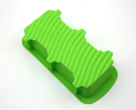 New design round shape silicone cake mould