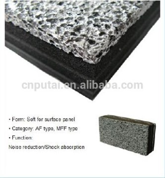 Vibration absorber cruise ship engine room aluminum foam wall panel