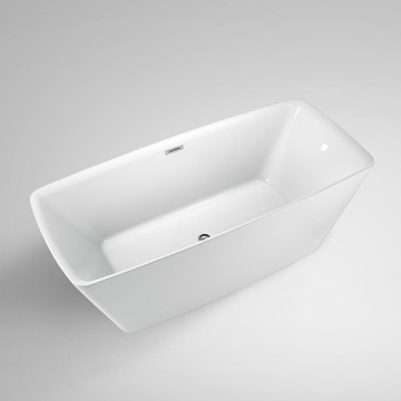 Clear Glass Bathtubs European Square Free-standing Acrylic Baby Bath Tub