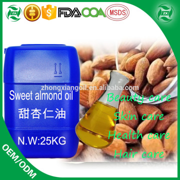 Hot Sale Private Labelling Sweet Almond Oil