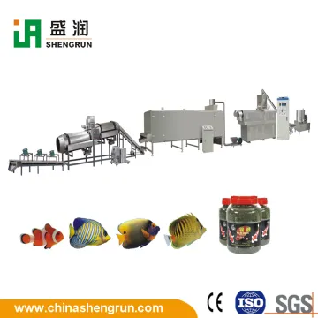 Extruded Fish Feed Pellet Feed Animal Production line