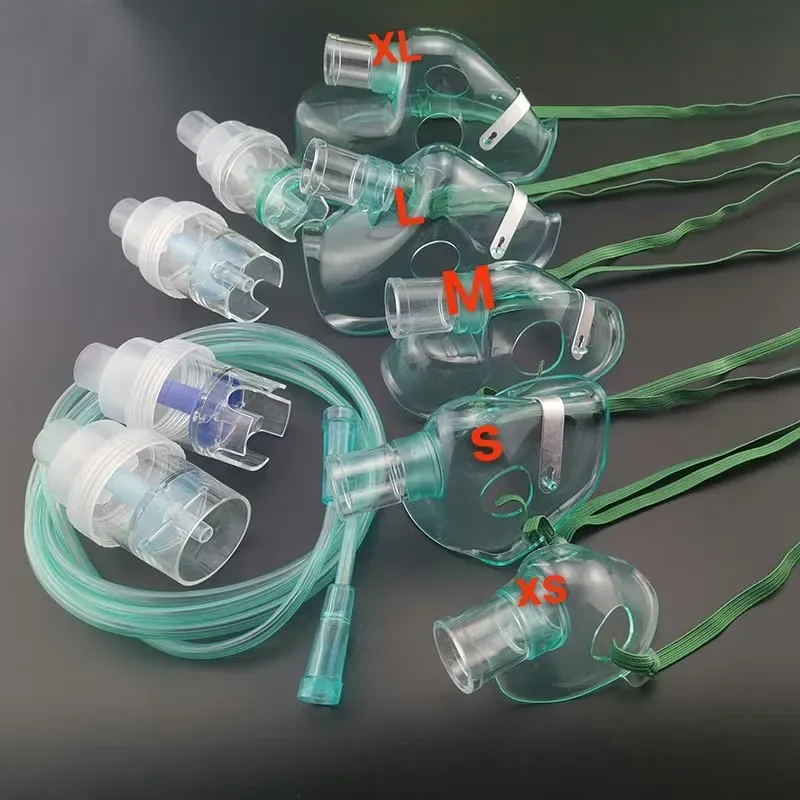 Wholesale Adult Medical Grade PVC Disposable Nebulizer Oxygen Mask