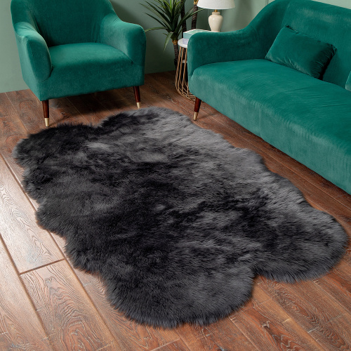 Faux Fur Carpet Customized Bedroom Carpet