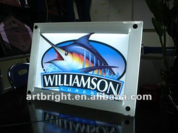 Advertising acrylic LED light box(LED crystal light box)