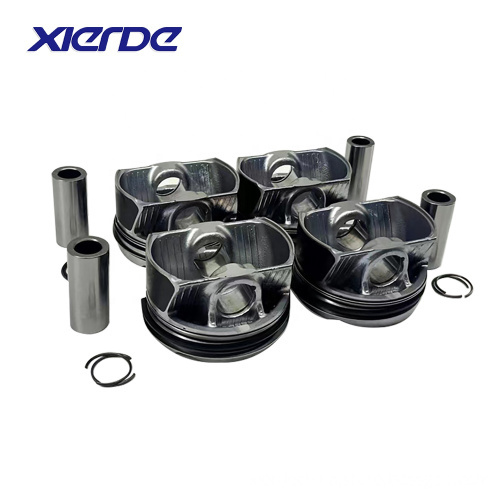 Mahle Piston Kit Assembly with Rings for BMW Models: X1, X5, F10, F25, F34, GT, E84, E89 - Part Number 11258606459