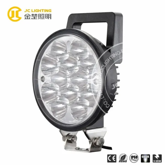 36watt led portable work light spot/flood work light with handle/switch 36w work light for truck