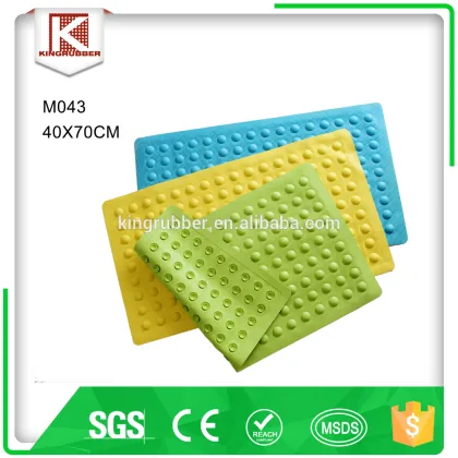 Customized Size Anti Slip Bath Mats Non Slip Bath Mats For Kids