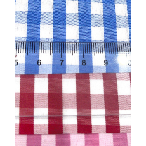 High Quality Polyester Plaid Fabric