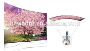 2016 NEW Curved 4K 3D Smart Frameless 60" UHD LED TV