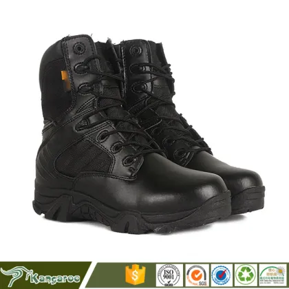 Mexican Parachute Military Boots Combat For Men Leather