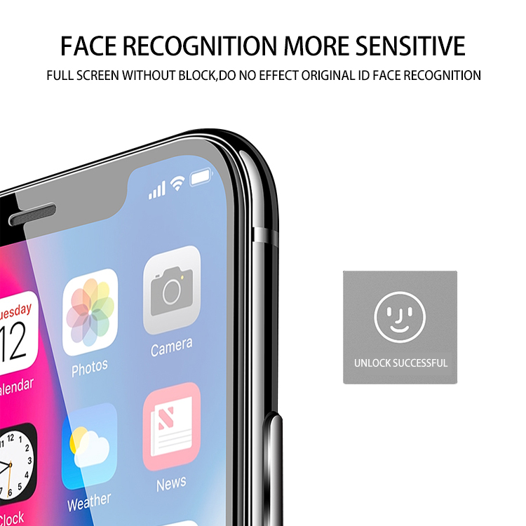 Tempered glass screen protector for Iphone X