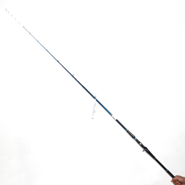 Carbon Blue Black Hard Offshore Power Lure Lure Baitcasting Spinning Fishing Stab (2,28 m, 2 Abschnitte)