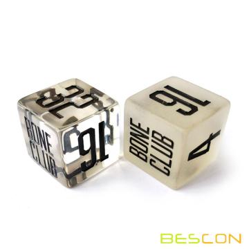 Promotional Custom 6 Sided Plastic Board Game Dice Party Dice