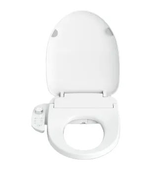 Self-Cleaning Heated Smart Toilet Seat with V Shape Design and Soft Closing