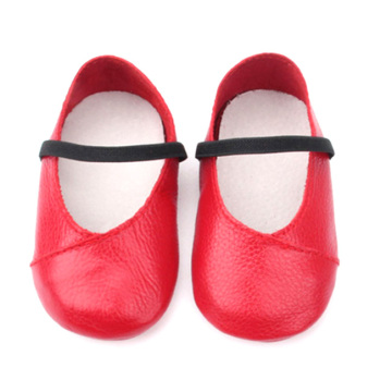 Colorful Leather Soft Sole Baby Dress Shoes