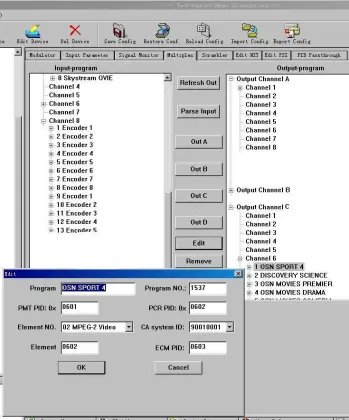 DVB-S to DVB T Modulator (8*DVB-S/S2 in,3*DVB-T RF out)