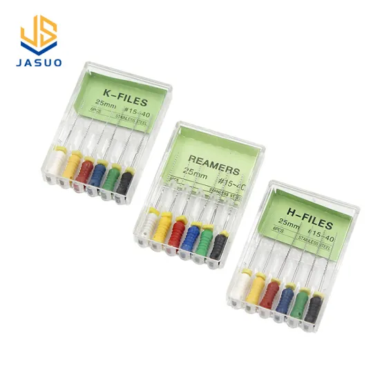 Stainless Steel Root canal Dental K Files / Dental H Files / Hand Use Dental Endodontic Files