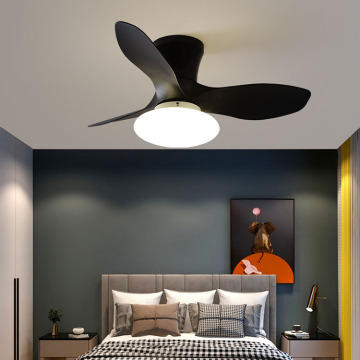 Suction Roof Fan Lamp: Simple Ceiling Fan Lamp for Bedroom, Dining Room, and Study