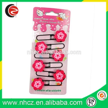 Rose Red Flower Shape Wood Bookmark