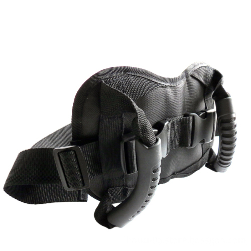 Durable ATV Rear Passenger Handlebars - Black Motorcycle Grab Handles