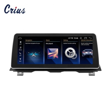 Kris 12.3 인치 터치 스크린 4G LTE BT 자동차 DVD BMW F10 Series 5 (2011-2017)