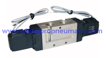 Double Coil Pneumatic Solenoid Valve 
