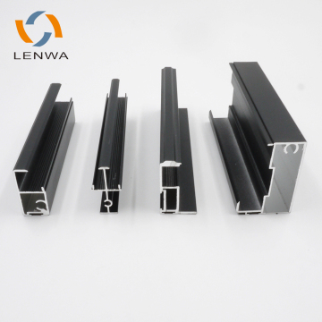 Lenwa Aluminium Factory Nouveau rail de garde-robe coulissante pour les systèmes de placard