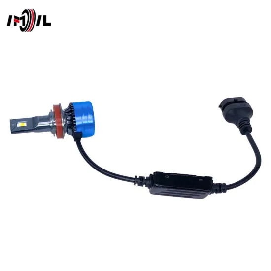 Super Bright White 55W H11 LED Headlight Bulb for 12V and 24V Cars