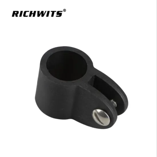 Bimini Top Fittings Black Nylon Jaw Slide Hinged
