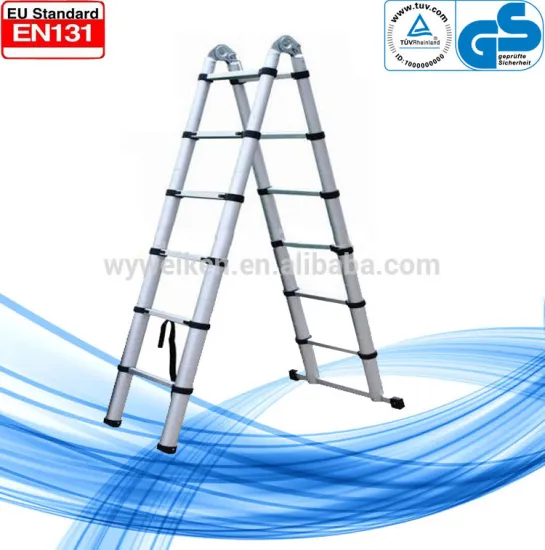 telescopic ladder/aluminum ladder/folding adjustable ladder WK-JL06