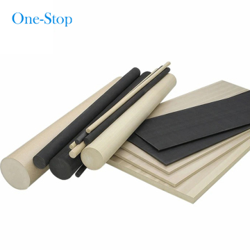 PPS GF40 Plus Glass Fibre Black Beige Board