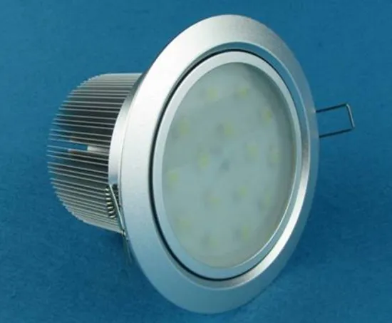 High Power Frosted 15w Recessed Led Downlight For Shopping Mall Lighting Customized