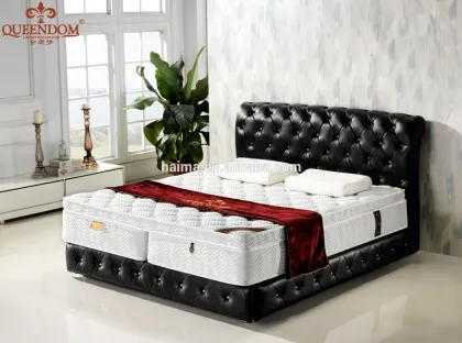 Queendom foldable pocket spring mattress hotel mattresses