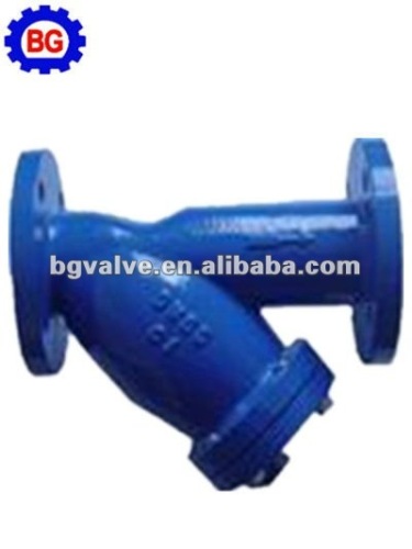 Y-strainer flange Connection