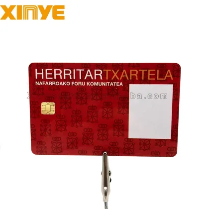 Passive Rfid Smart Chip Card Contact Smart Cards
