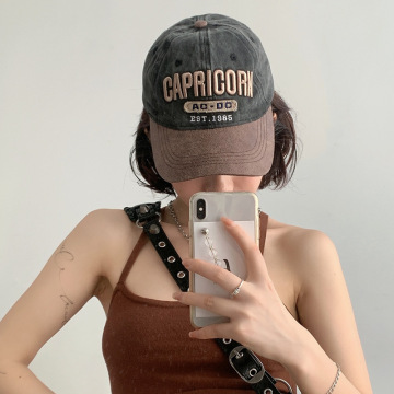 6 painéis Cap boné logotipo de beisebol bordado chapéu bordado