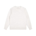 Support personalizado Sweater de hombres en blanco de gran tamaño pesado