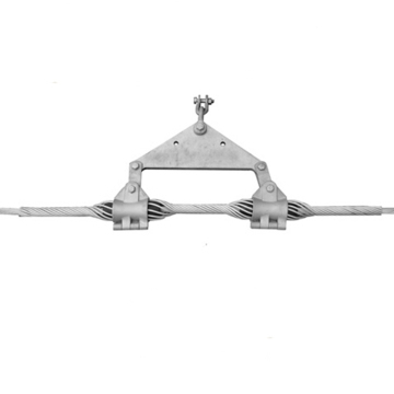 Double Suspension Clamp For 100kN Broken Strength OPGW