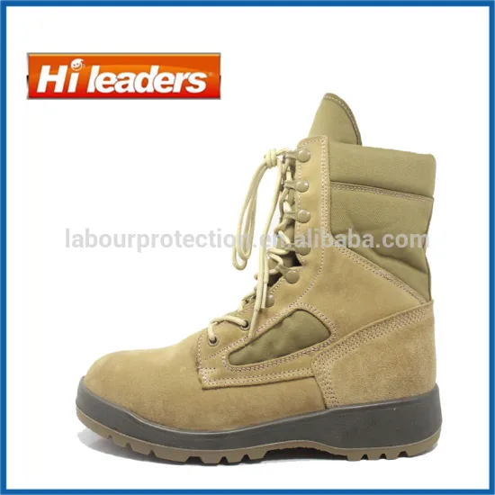 High Grade elite military boots with PU/Rubber sole