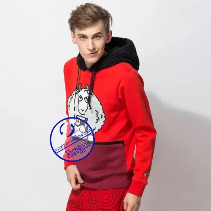 New fashion quality custom cotton hoodies men